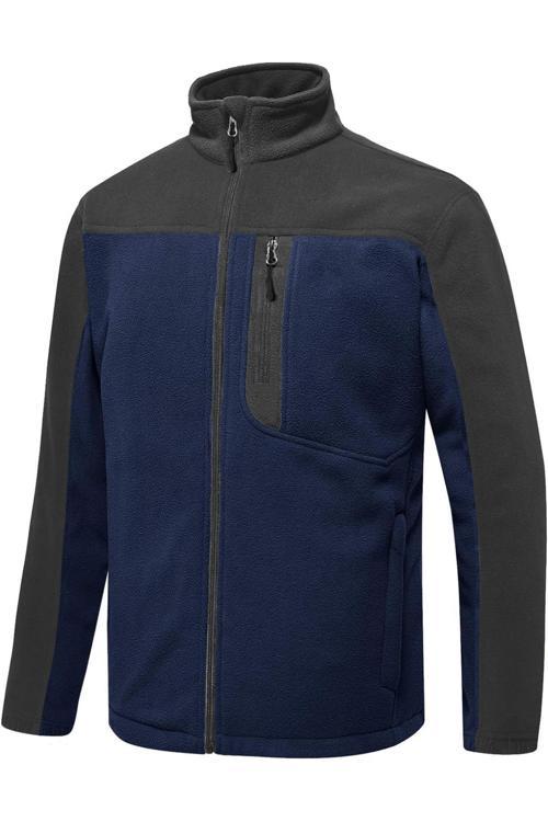Erkek Antipilling Thermal Garnili Tam Fermuarlı Polar Ceket