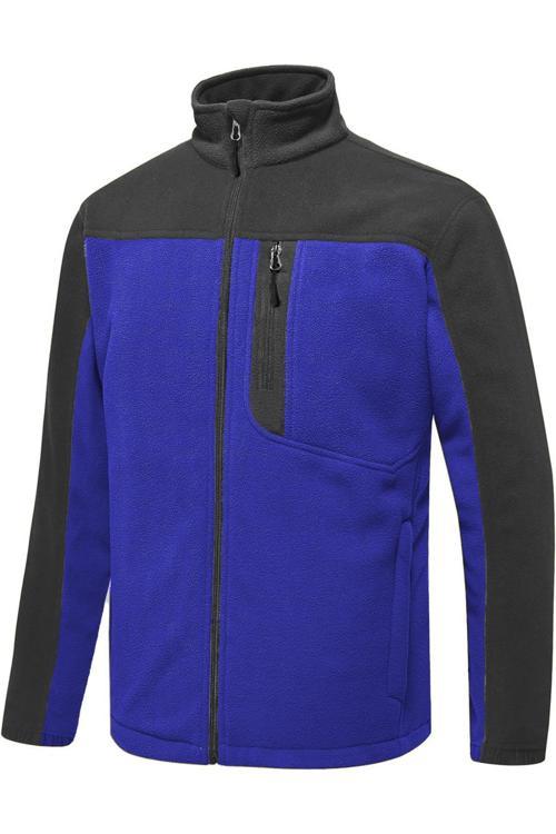 Erkek Antipilling Thermal Garnili Tam Fermuarlı Polar Ceket