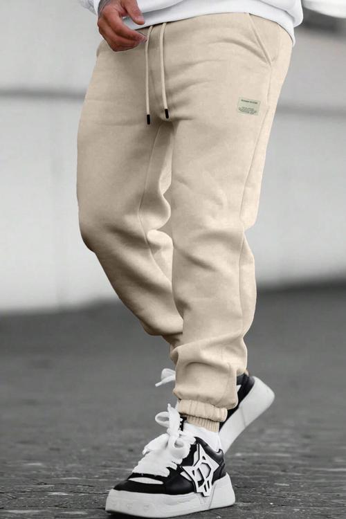 Erkek Armalı Günlük Rahat İçi Şardonlu Üç İplik Paça Lastikli Jogger Eşofman Altı