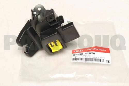 Kilit Bagaj Kapak Cerato 16-18 (Oem No: 81230-A7020)