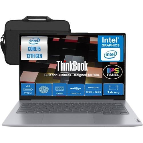 Thinkbook G6 Irl Intel Core I5-13420H 48GB Ram 512GB SSD 14" (1920X1200) IPS Fdos 21KG00UCTR Taşınabilir Bilgisayar&çant