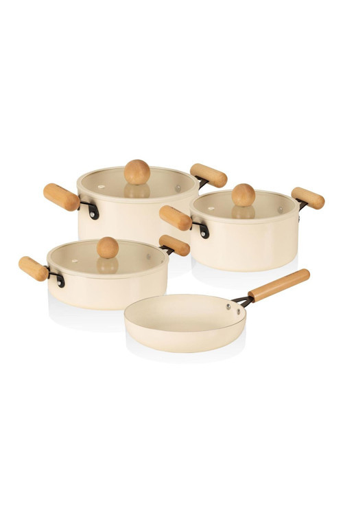 cucina 7 parça tencere tava seti - indüksiyonlu ocaklara uyumlu