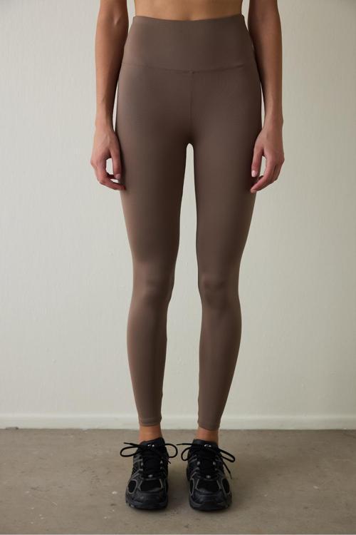 Haki Yüksek Bel Smooth Feel Tayt