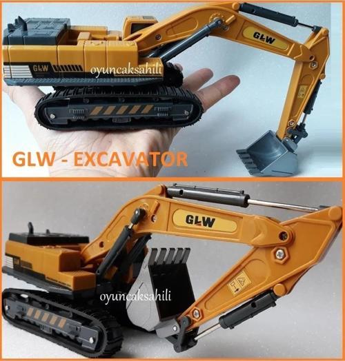Dozer Kırılmaz Excavatör Hareketli Kol Ve Burun Oyuncak Glw Gruop Kepçe Iş Makinesı