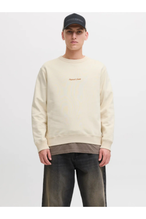Jack & Jones Jornorrebro Emb Sweat Crew Noos Erkek Sweat
