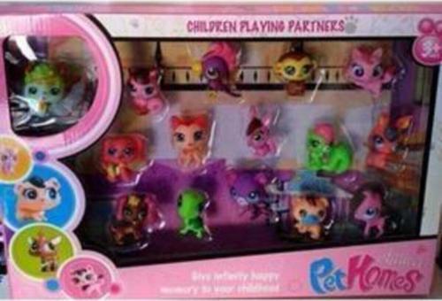 Pembe Minişler Figür Seti