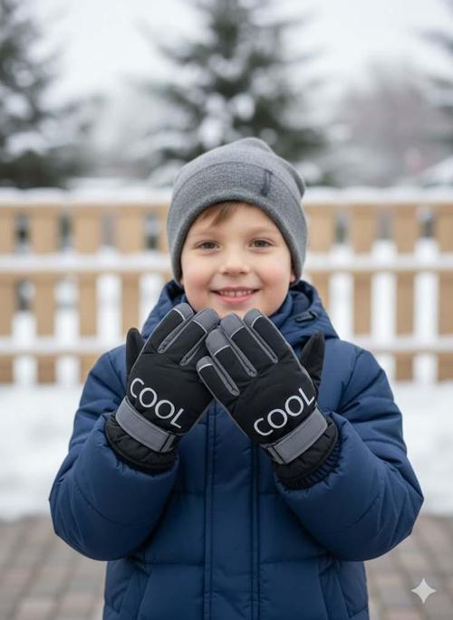 KİTTİ 422-17 9-14 YAŞ KAR KAYAK ELDİVENİ