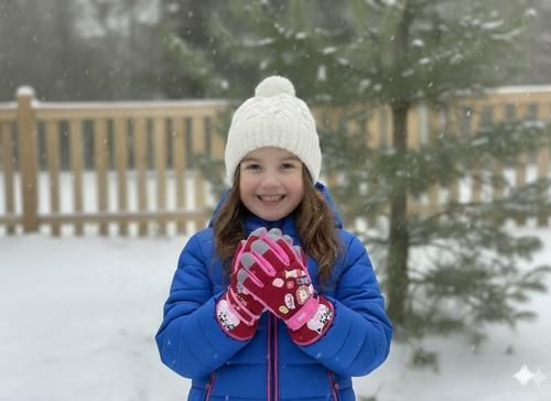 KİTTİ 421-11 4-7 YAŞ KAR KAYAK ELDİVENİ