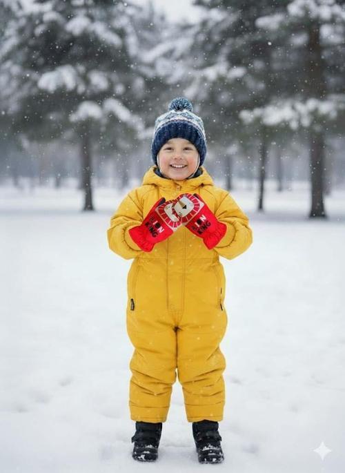 KİTTİ 420-14 1-3 YAŞ KAR KAYAK ELDİVENİ