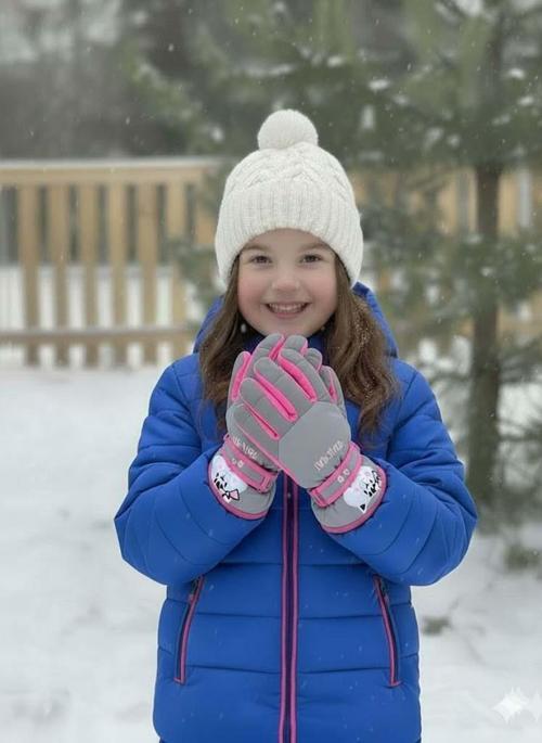 KİTTİ 421-12 4-7 YAŞ KAR KAYAK ELDİVENİ