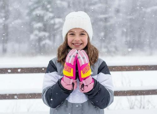 KİTTİ 422-15 9-14 YAŞ KAR KAYAK ELDİVENİ