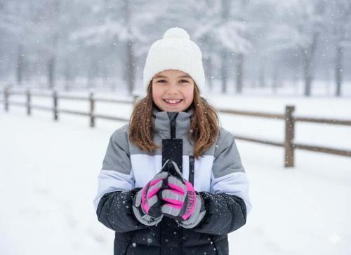 KİTTİ 422-15 9-14 YAŞ KAR KAYAK ELDİVENİ