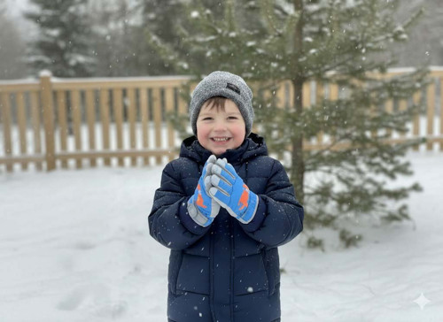 KİTTİ 421-14 4-7 YAŞ KAR KAYAK ELDİVENİ