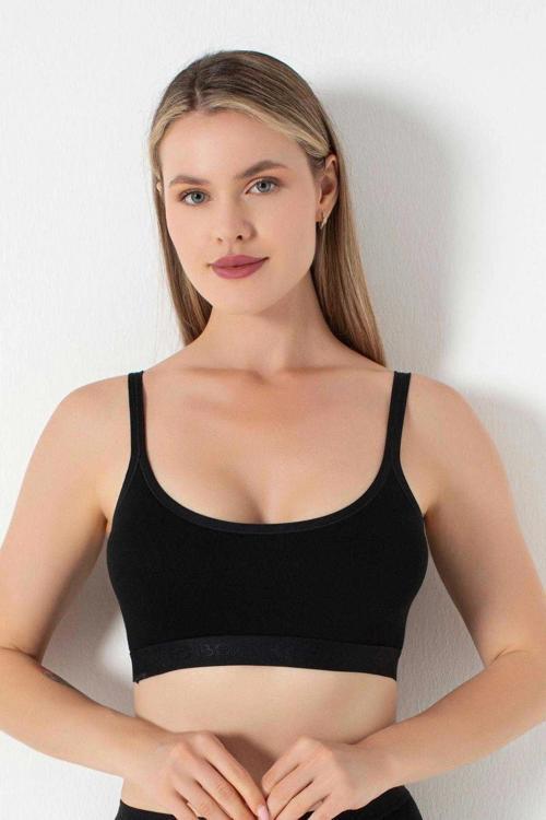 MDB G-Box 942 Bayan Bambu Parmak Askı Pedli Büstiyer