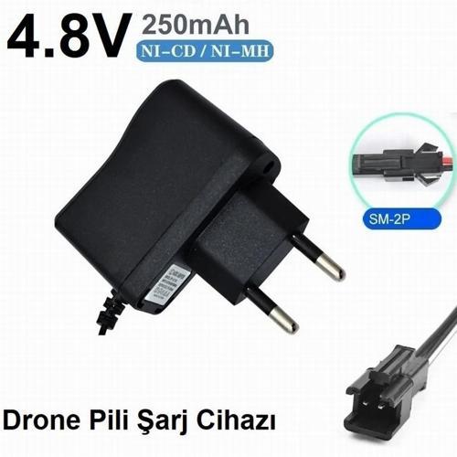 Drone Pil Şarj Cihazı Sm-2p Fiş Güç Adaptörü 4.8v Çıkış 2 YIL GARANTİLİ