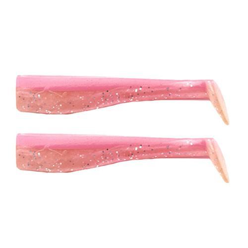 JLC Zanzibar 15cm 40gr #04 Pink Pearl Silikon Kuyruk (2 Adet)