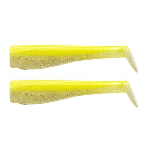 JLC Zanzibar 15cm 40gr #09 Glow Yellow Silikon Kuyruk (2 Adet)