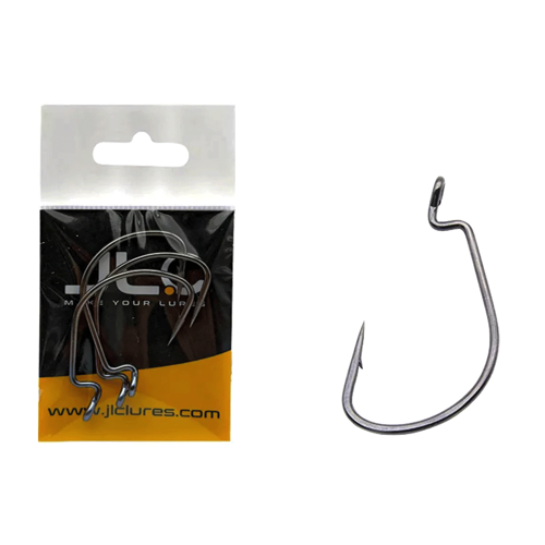 JLC Real Fish 13cm / Denton Offset Texas Kafa İğnesi (3 Adet)