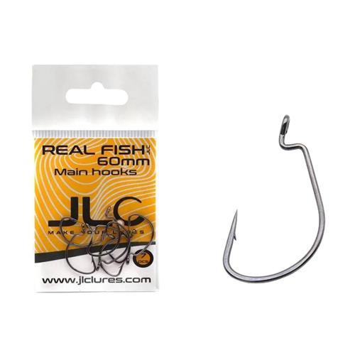 JLC Real Fish 6cm Offset Kafa İğnesi (7 Adet)