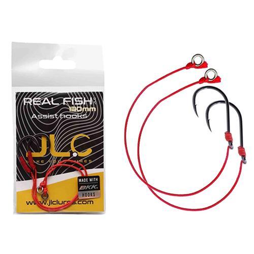 JLC Tekli Hazır Assist İğne Real Fish 13cm / Denton (2 Adet)