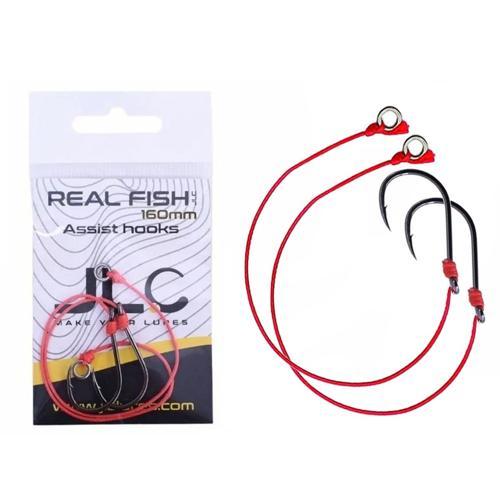 JLC Tekli Hazır Assist İğne Real Fish 16cm / Zanzibar (2 Adet)