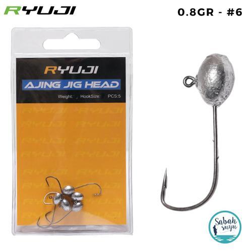 Ajing Jighead 0.8gr #6 (5 Adet)