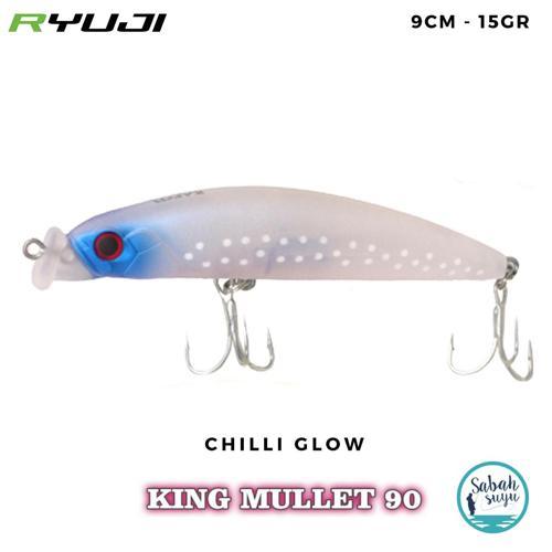 King Mullet 90F 9cm 15gr Chilli Glow