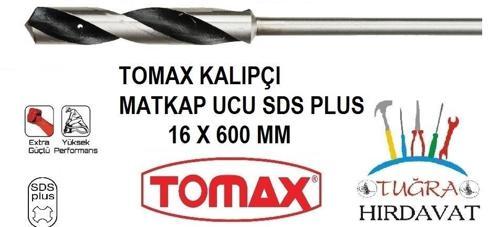 Tomax Sds Plus İnşaat Kalıpçı Matkap Ucu 16x600 
