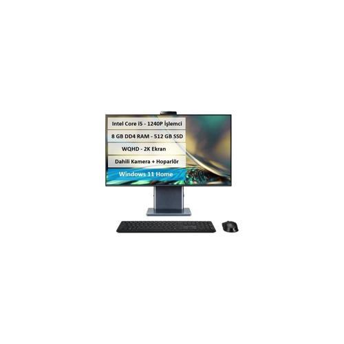 S27-1755 I5-1240P-16gb Ram 512GB SSD 27 Inç Wqhd Windows 11 All In One Pc DQ.BKDEM.001