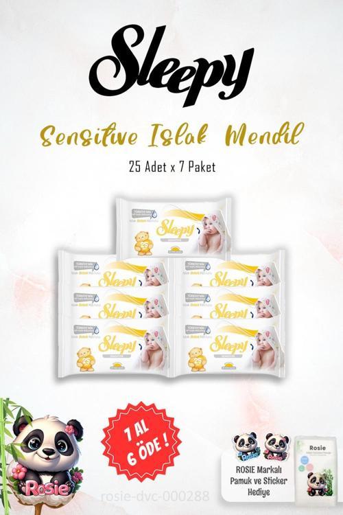 Sensitive 25'li 7 AL 6 ÖDE Islak Havlu ve ROSIE