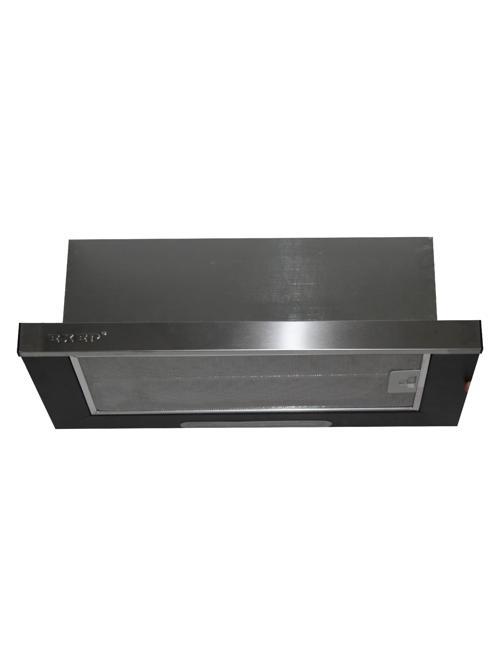 F6-ECR INOX PANEL SÜRGÜLÜ SİYAH ASPİRATÖR