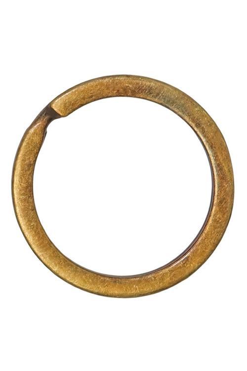 30 Adet Antik Renk 3 cm Metal Anahtarlık Halkası