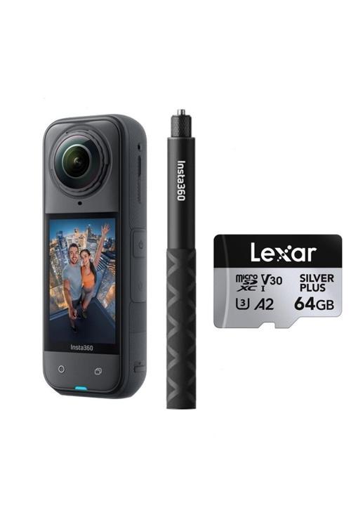 X5 + Görünmez Çubuk + 64GB Kartlı Kit (2 Yıl Türkiye Distribütör Garantili)