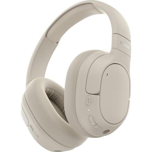 Soundform Isolate Noise Cancelling Kablosuz Bluetooth Kulaklık - Bej
