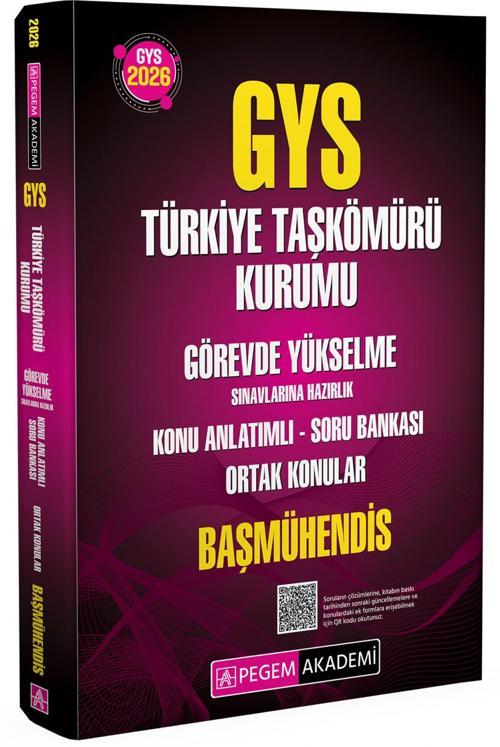 2026 GYS Türkiye Taşkömürü Kurumu Görevde Yükselme Sınavlarına Hazırlık Konu Anlatımlı Soru Bankası 