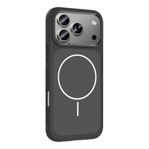 iPhone 17 Pro Max Kılıf M-Safe Şarj Özellikli Metal Kamera Çerçeveli Sanremo Silikon Kılıf