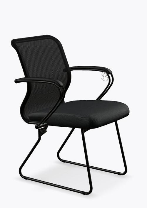 Ergolife Sit 8 Bekleme Koltuğu | Bel Destekli, Fileli, Siyah, Toplantı Sandalyesi - ED.57.1.6A5