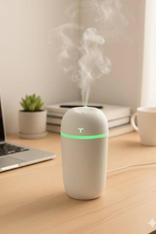 Blackbird KT-H09 420 Ml Taşınabilir Mini USB Hava Nemlendirici | Araç ve Ofis İçin Renkli Işıklı