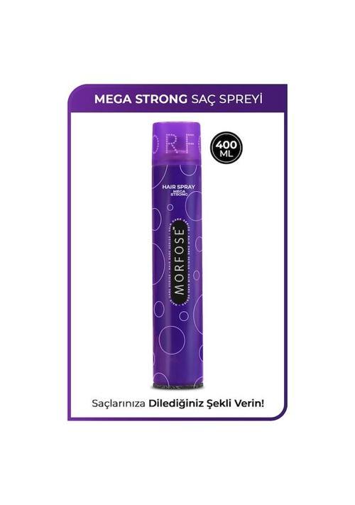 SAÇ SPREYİ 400ml MOR MEGA STRONG