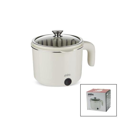 ELEKTRİKLİ ÇOK FONKSİYONLU PİŞİRİCİ PASLANMAZ ÇELİK TENCERE 800ML SCO-5063 (2818)