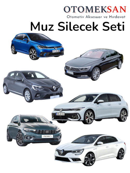 “Muz Tip Silecek Takımı – Sessiz & İz Bırakmayan – Aracını Seç, Uyumlu Modeli Bul!”