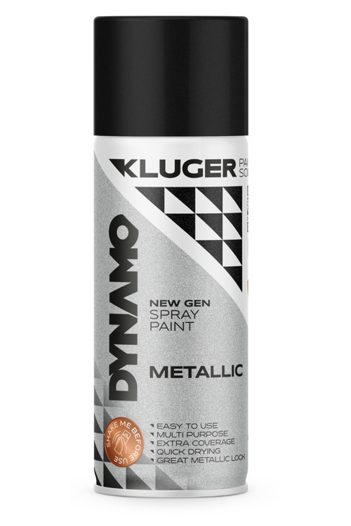 Sprey Boya Metalik Siyah 408