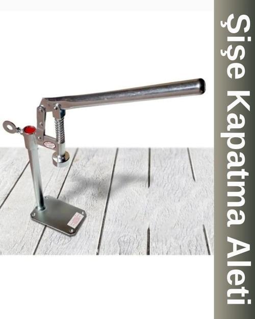 Şişe Kapatma Aleti Soda Gazoz Kapağı Kapama Makinesi