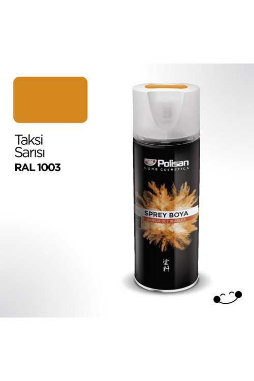 Taksi Sarısı Sprey Boya 400 Ml (4 Adet )