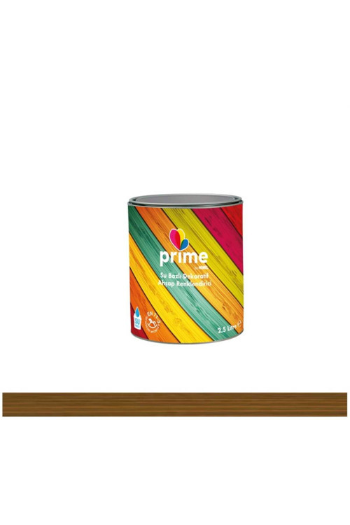 Prime Dekoratif Ahşap Renklendirici 2,5 Lt-Sa 1192 Walnut (Ceviz)