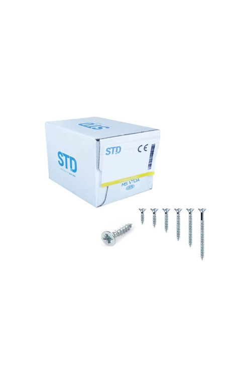 3 X 13 Sunta Vidası Beyaz (1000 Adet)