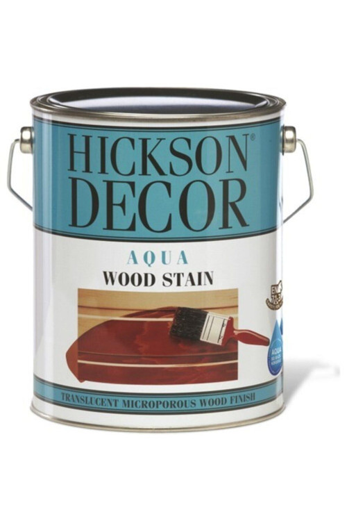 Hickson Decor Ultra Aqua Wood Stain -Su Bazlı Renkli Ahşap Vernik - - Afrormosia