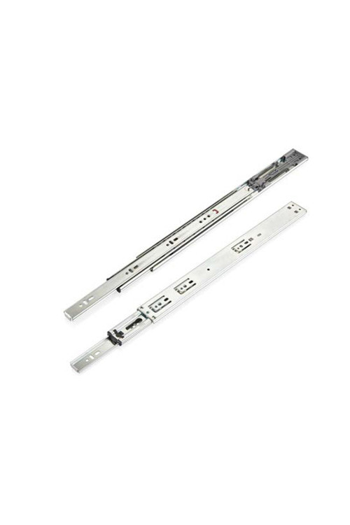 En 43 Mm Bas-Aç Teleskopik Bilyalı Çekmece Rayı Kaplamalı - 50 Cm (4 Takım)