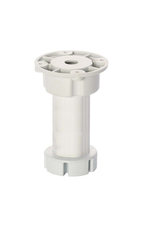 Ayarlanabilir Plastik Baza Ayak - 12-17Cm - Gri- 1 Adet