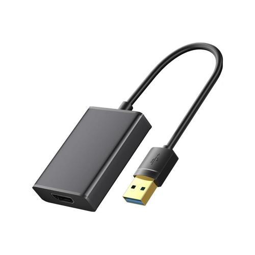 HD08 USB 3.0 5Gbps to HDMI Dönüştürücü Adaptör 1080P FullHD Aynalama ve Genişletme Modu